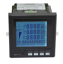 Analizador de Panel Multifunción de 3 Fases