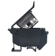 Soporte de fusibles de bloque de terminales de Riel Din